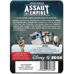 FFG Jeu Star Wars - Assaut sur l'Empire : Luke Skywalker, Chevalier Jedi (Extension) (Französisch)