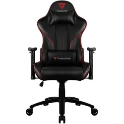 Thunder X3 Fauteuil compatible RC3 Hex RGB (Noir/Rouge), Gaming Stuhl, Schwarz, Rot
