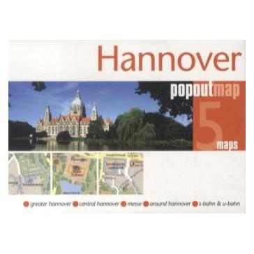 Compass Maps Hannover PopOut Map, 5 maps (8956531)