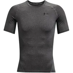 Under Armour, Herren, Sportshirt, HeatGear Armour Compression Trainingsshirt Herren (XS), Grau