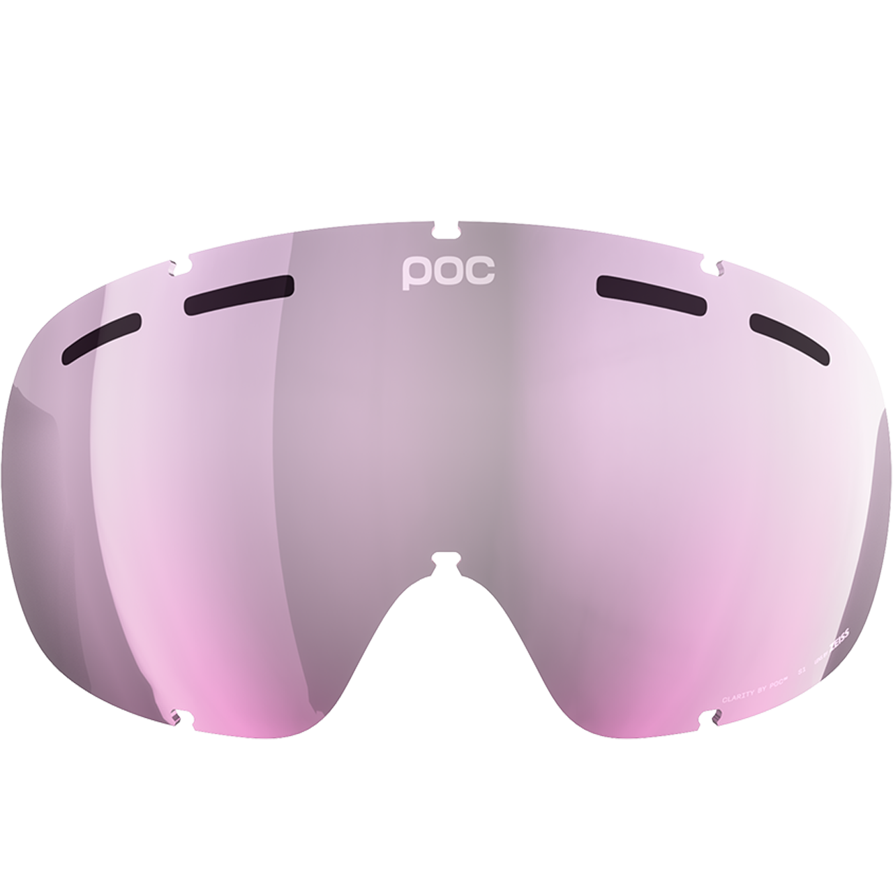 POC Fovea Mid/Fovea Mid Race Ersatzscheibe clarity highly intense/low light pink