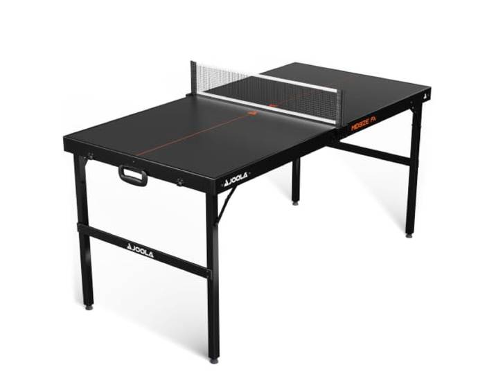 JOOLA Midsize FA - klappbare Tischtennisplatte inkl. Tischtennisnetz im modernen Design, kompaktes Tragen mit Tragegriff, angenehme 12kg Gewicht