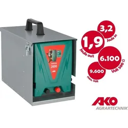 Magni, Gartenzaun, AKO Savanne 2000 incl. Metallbox