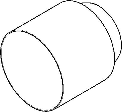 Dornbracht HAUBE VERLAENGERUNG 50 mm 091102022-00 100 x 65 x 65_chrom