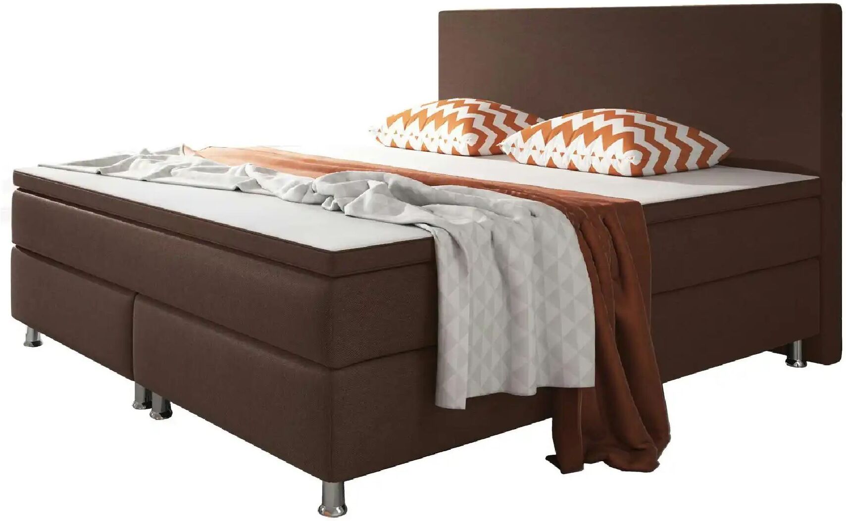 Höffner Boxbett   ¦ braun ¦ Maße (cm): B: 180 H: 115