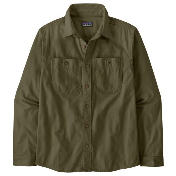 Patagonia - Point Reyes Canvas Shirt - Hemd Gr M oliv