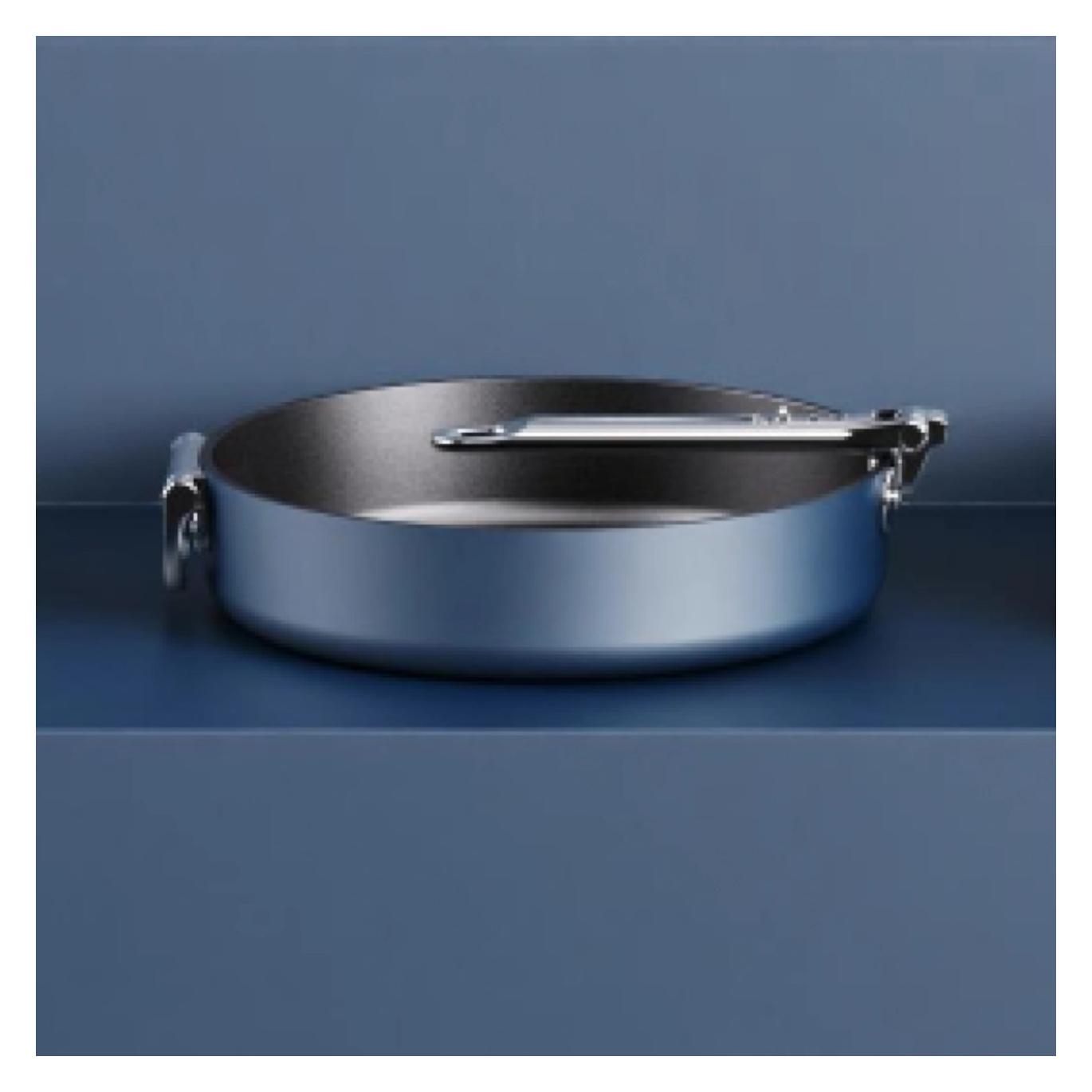 Joseph Joseph Space Bratpfanne klappbarer Griff D30cm (Bratpfanne, Aluminium, 30 x 11.90 cm) (45043)