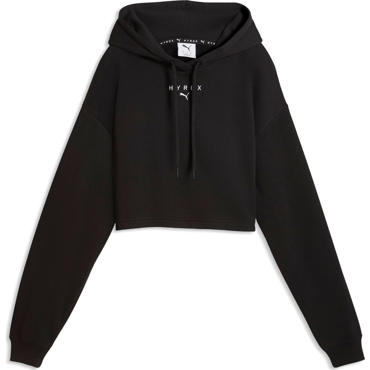 Puma W Puma x Hyrox Heavyweight Hoodie puma black (01) XS 528506-01-XS