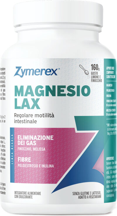 WILCO FARMA Srl SU Zymerex REGOLA MAGNESIO-Lax, 150 g