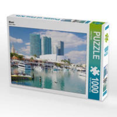 CALVENDO Puzzle Miami | 1000 Teile Lege-Größe 64x48cm Foto-Puzzle für glückliche Stunden