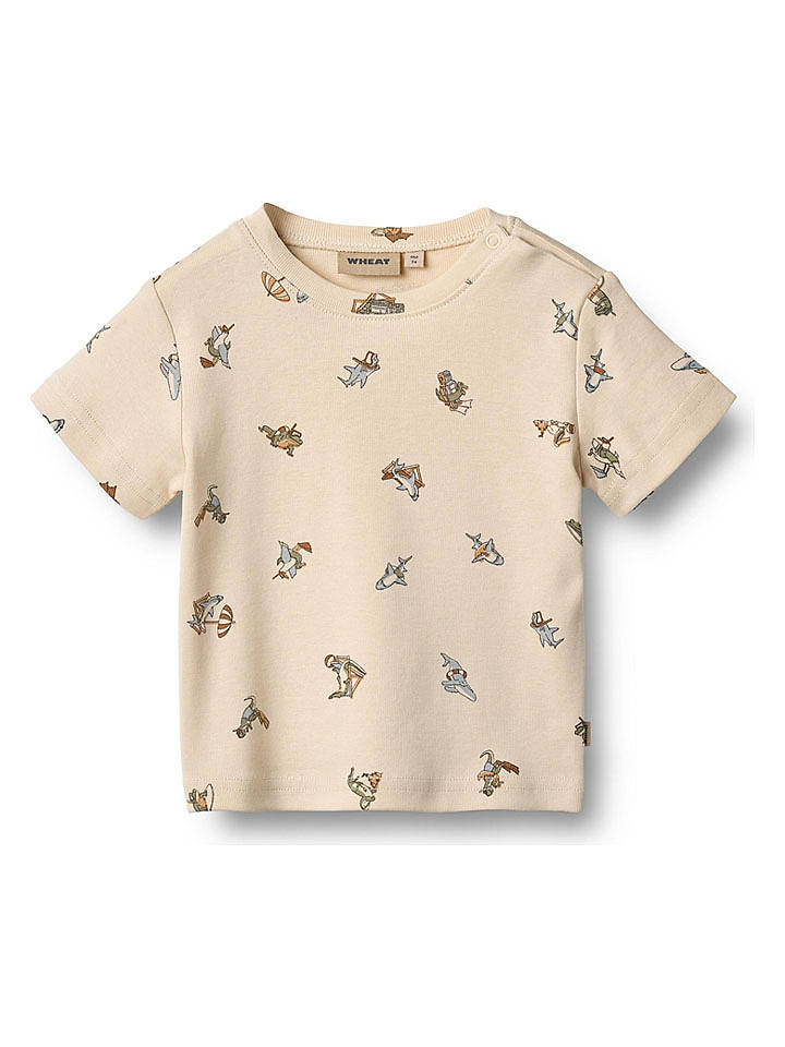 Wheat Shirt "Mikkel" in Beige - 80