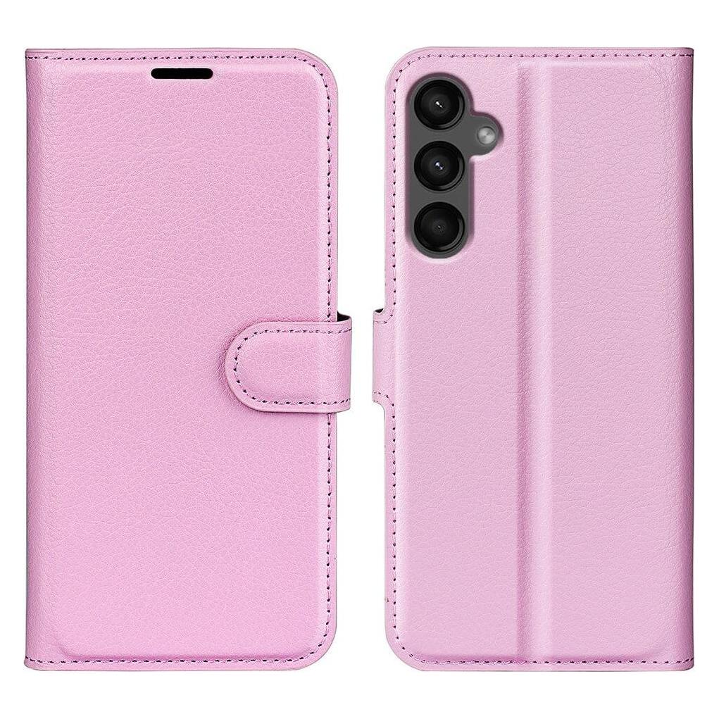 Cover-Discount Galaxy A15 - Leder Etui Hülle rosa (Samsung Galaxy A15) (660163130C)