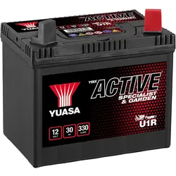 YUASA U1R Starterbatterie AGM 12V 30Ah 330A Rasenmähertraktor Garten