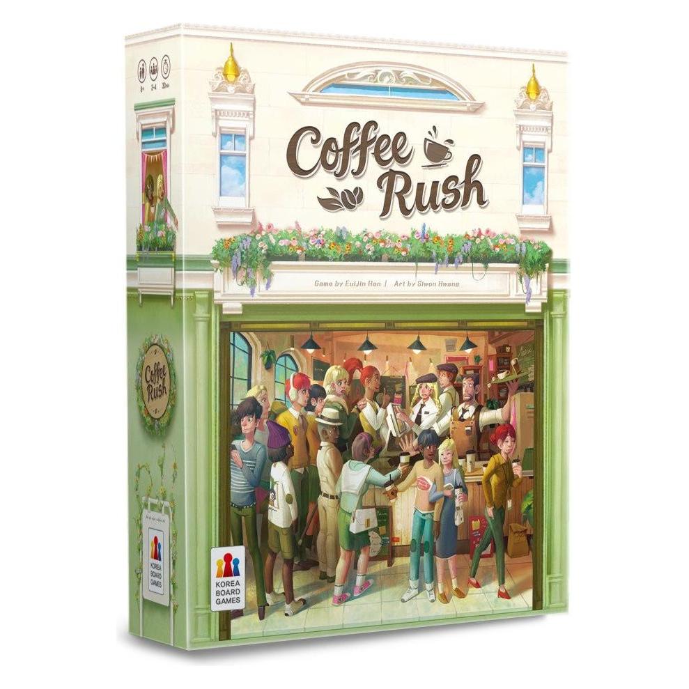 Korea Boardgames Coffee Rush (Französisch, 2 - 4 Spieler) (KBGCR01FR)