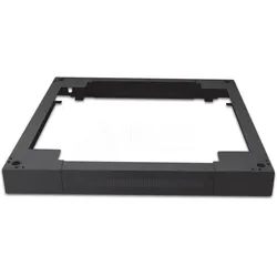 Wirewin Sockel 600X800 - Aluminum Rahmen, Serverschrank Zubehör, Schwarz