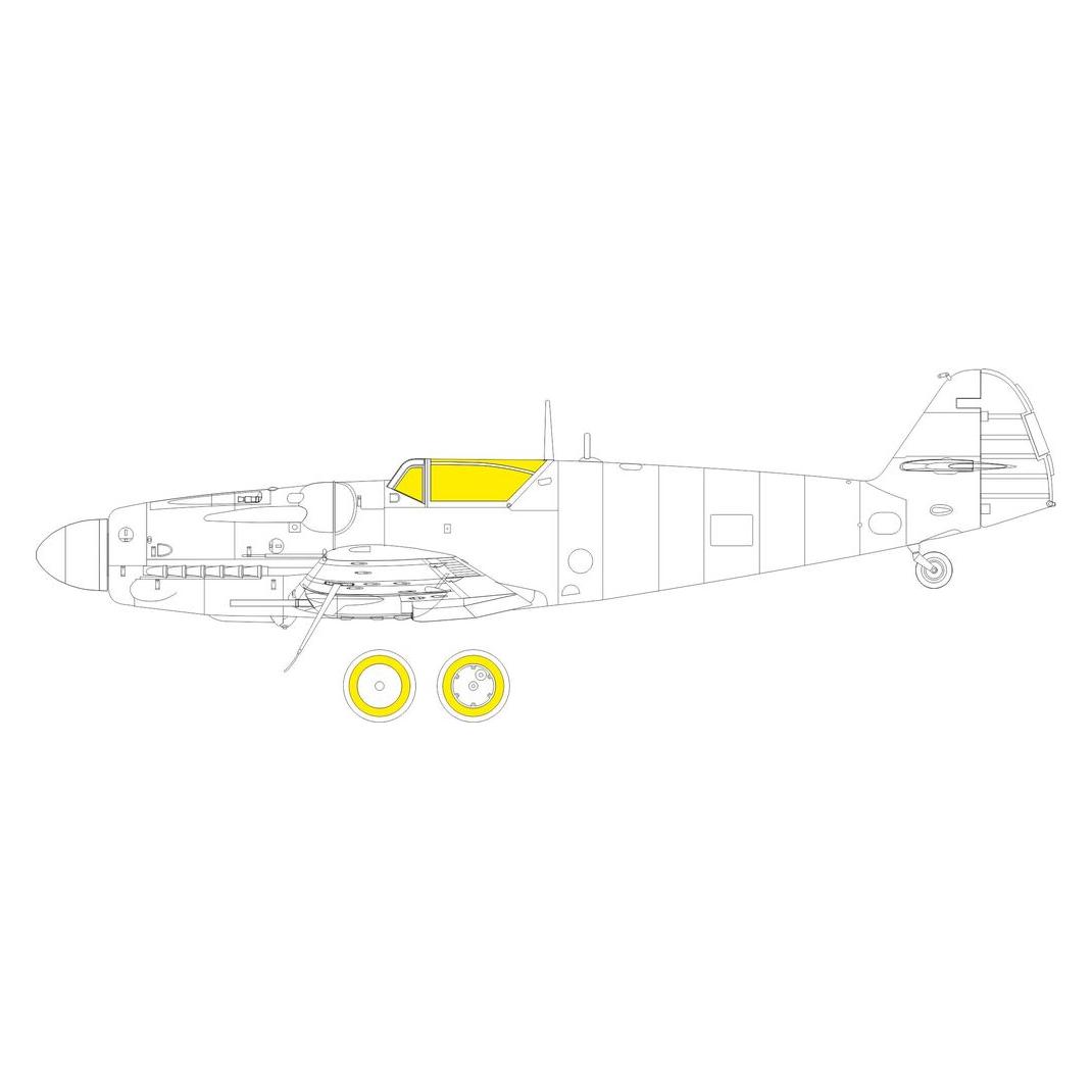 Eduard S-199 Erla canopy Weekend 1/72 (CX656)