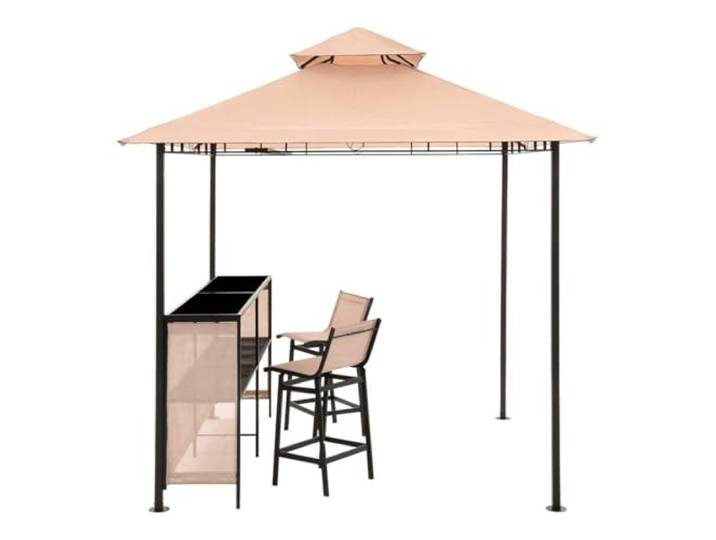 OUTLIV. Bar Pavillon, 240x240x250cm, Beige