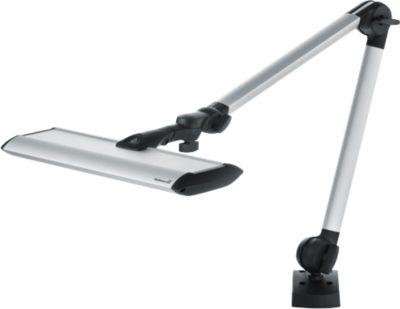 LED-Gestängeleuchte Waldmann TANEO, Leistung 23 W, 1500 lm, Lichtfarbe 5000 K, dimmbar, aluminiumfarben