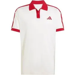 ADIDAS Herren Polo HERITAGE POLO, Größe XL in Silber Silber