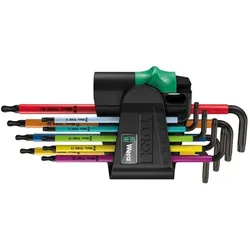 Wera, Sechskantschlüssel, 967/9 TX BO Multicolour 1