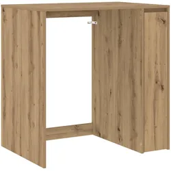 vidaXL Moderne Badezimmeraufbewahrung, Waschmaschinenschrank, Braun