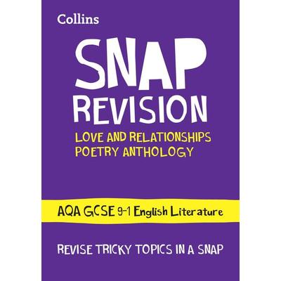AQA Poetry Anthology Love and Relationships Revision Guide, Taschenbuch von Collins GCSE, Collins ELT, 978-0-00-832009-6