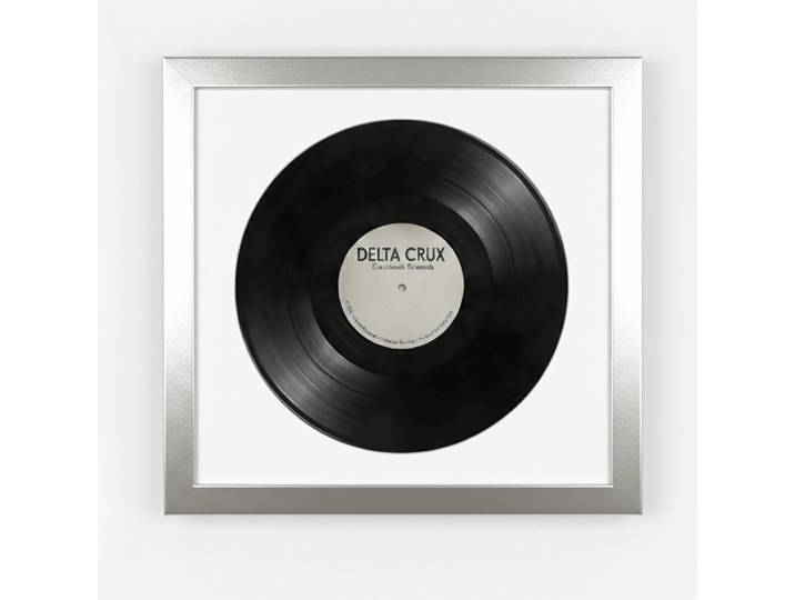 K-Möbel Vinyl Bilderrahmen 40/40 2er Set, Silberfarben, Holz, Rechteckig, 40x40 cm, Bilder & Rahmen, Bilderrahmen, Holzrahmen