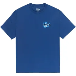RVCA AF TWIN TULIPS T-Shirt 2026 indigo blues - M