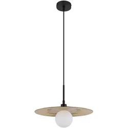 Pendellampe Hängelampe Esstischleuchte gold Retro Wohnzimmerlampe H 120 cm