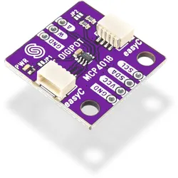 Soldered Digipot MCP4018 digitales Potentiometer Modul, I2C, 128 Stufen, Qwiic, 100kΩ