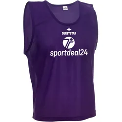 DERBYSTAR Markierungshemdchen sd24Logo Lila Boy