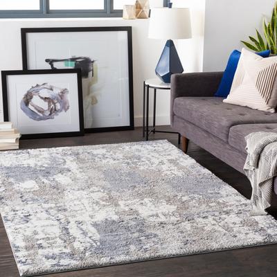 Livabliss Nicolo Abstract Plush Area Rug