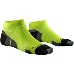 X-Socks, Unisex, Sportsocken, Perform (45 - 47), Schwarz, Gelb
