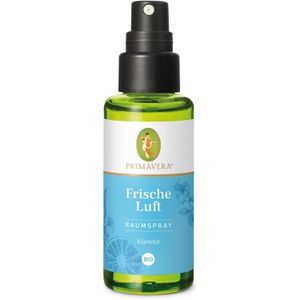 Primavera Raumduft 19510 Raumspray Bio, Spray, klärend, 50ml, Frische Luft