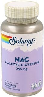 Solaray nac 295mg. 60cap.veg.