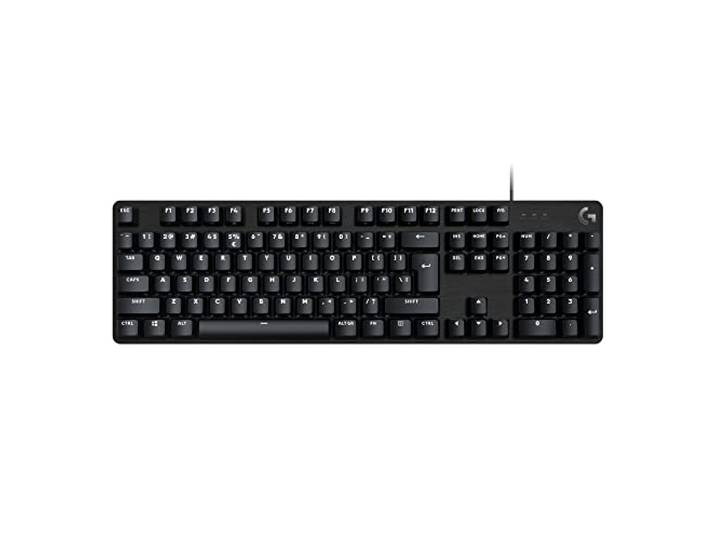 Logitech G413 SE Full-Size Mechanisch Gaming Toetsenbord - Verlicht toetsenbord met tactiele mechanische schakelaars, Anti-Ghosting, voor Windows en macOS, US International QWERTY indeling - Zwart