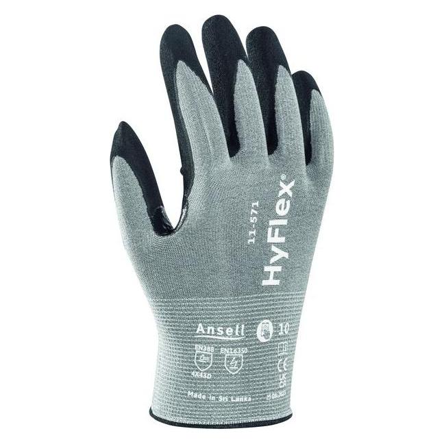 Ansell Schutzhandschuhe HyFlex 11-571, Grösse 7 (7) (11571070)