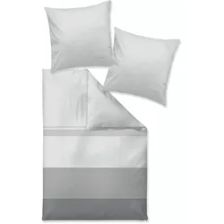 Bettwäsche BUGATTI Satin (BL 135x200 cm) - grau - BL 135x200 cm