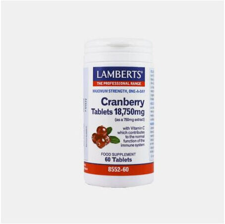 LAMBERTS CRANBERRY 18750mg 60 COMPRIMIDOS