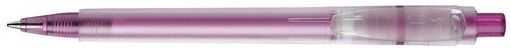 Stylo bille publicitaire Baron nickel plastique ABS rose