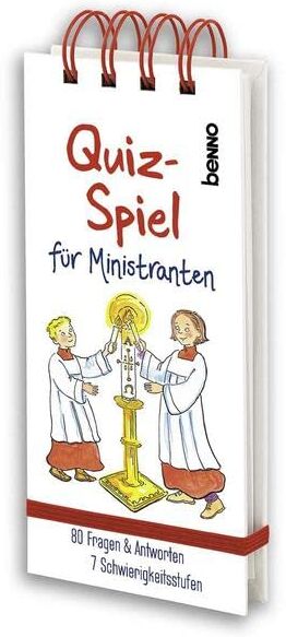 Quiz-Spiel für Ministranten: 80 Fragen & Antworten, 7 Schwierigkeitsstufen - Preis vom 10.10.2026 11:48:34 h