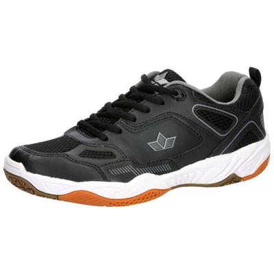 Hallenschuh LICO "Sportschuh Sprint Indoor", Herren, Gr. 43, Textil, schwarz, Synthetik, Schuhe Hallenschuh