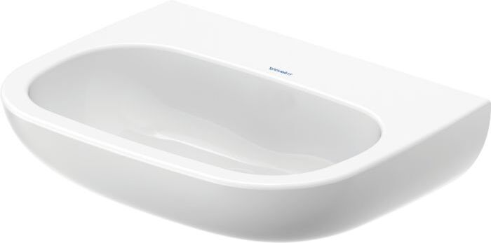 Duravit D-Code Waschtisch Med 2311600070 ohne Überlauf, ohne Hahnloch, Weiß Hochglanz