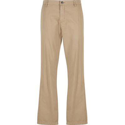 Chinos URBAN CLASSICS "Urban Classics Basic Chino", Herren, Gr. 28, Normalgrößen, beige (unionbeige), 100% Baumwolle, unifarben, normal, Hosen