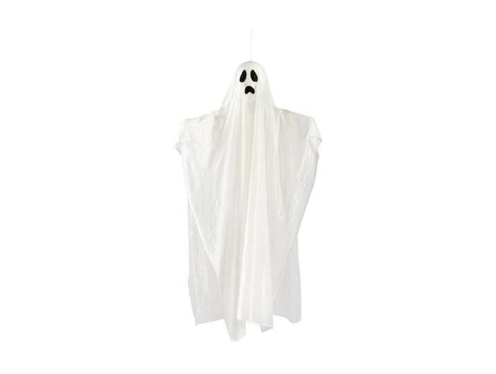 Dekofigur Dekomat AG Geist mit LEDs , weiss (schwarz, weiß), Dekofiguren, Dekofigur