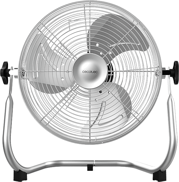 Ventilador industrial - Cecotec EnergySilence 1000 Pro, 40 W, 3 velocidades, aspas, Plata