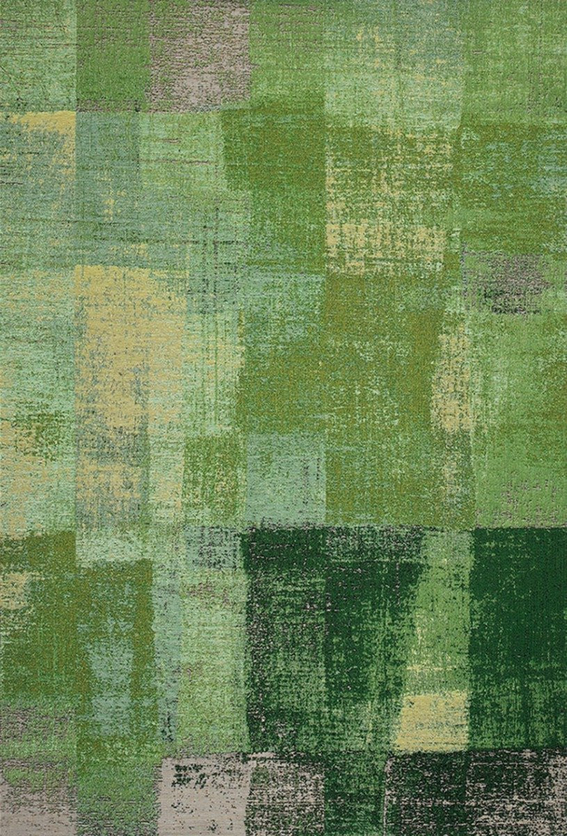 Acsento Ecstasy Green Vloerkleed - Groen - Rechthoekig - Polypropyleen - Modern Geometrisch Design