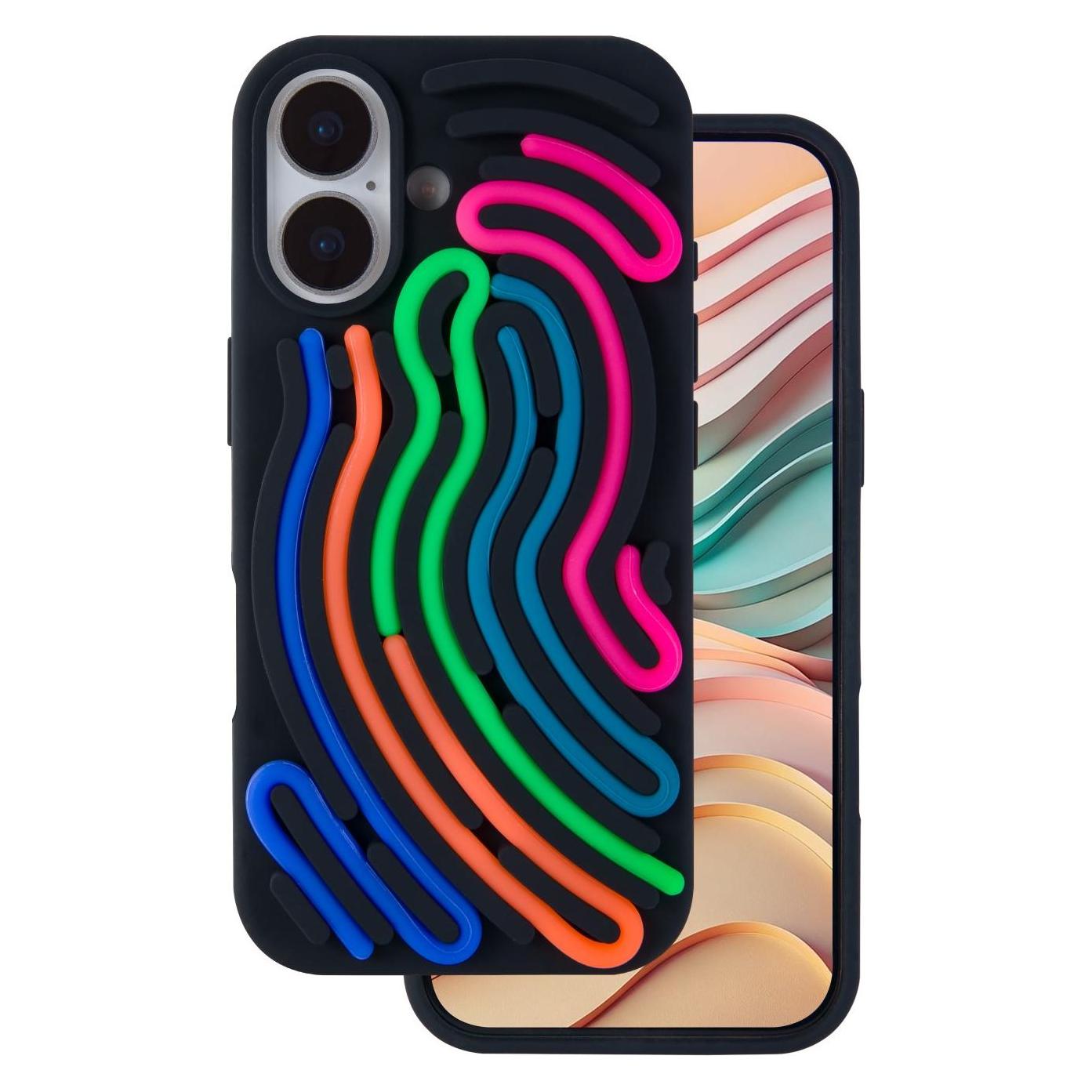 OEM DIY Snake case for iPhone 16 6,1" black (Apple iPhone 16) (GSM274361)
