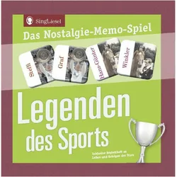 Singliesel Legenden des Sports - Das Memo-Spiel für Senioren (Deutsch)
