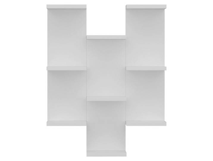Mid.you Wandregal, Weiss, Holzwerkstoff, 58.8x74.1x21.4 cm, Wohnzimmer, Regal, Wandregal